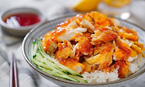 日食记｜脆皮鸡饭的做法