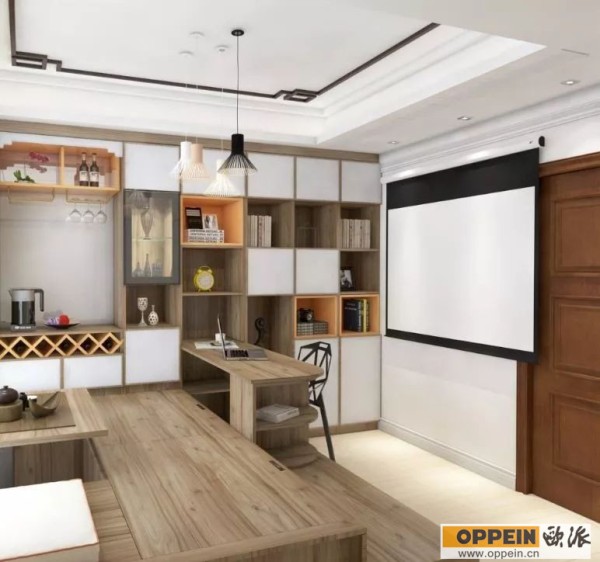 书房影音室一体化设计