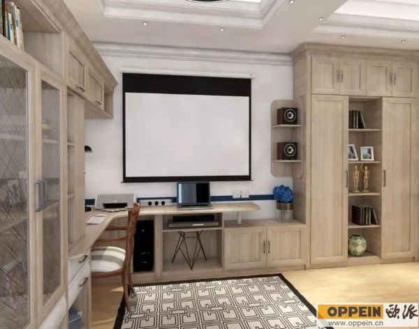 书房影音室一体化设计