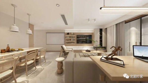 130㎡侘寂风，极简生活的美学境界_2