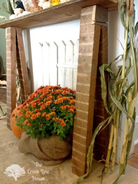 可愛的萬聖節仿壁爐架手工DIY裝飾圖片教程 第5張