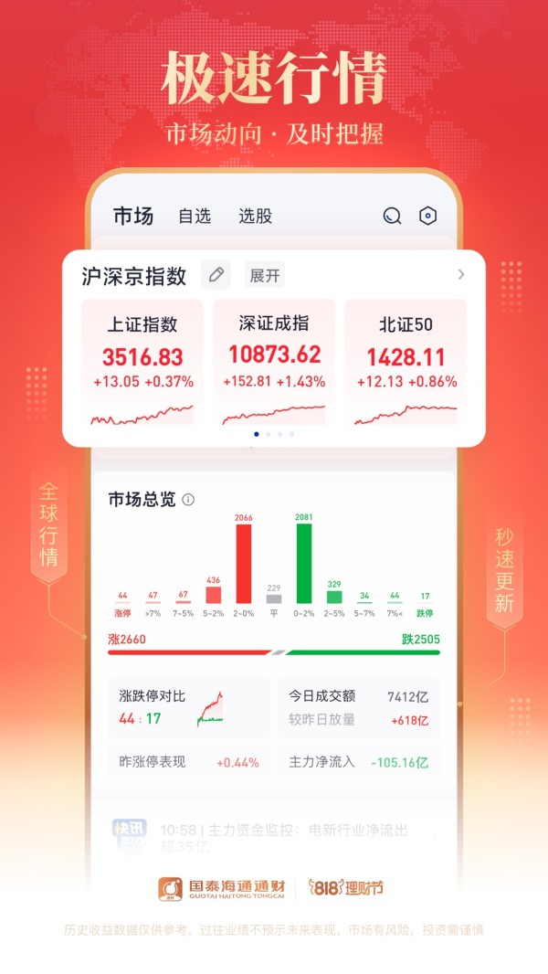 国泰海通通财截图