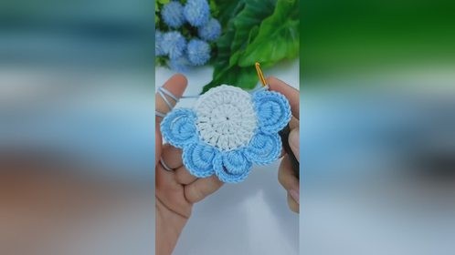 简单好看的花样钩织，漂亮实用快来学