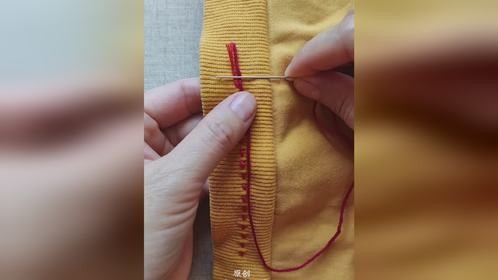 今天才知道，线头短了还可以这样接，简单又牢固！