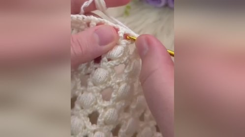 简单好看的花样钩织，漂亮实用快来学