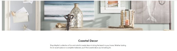 Wayfair家居装饰类目“新地图”第二站：家居装饰