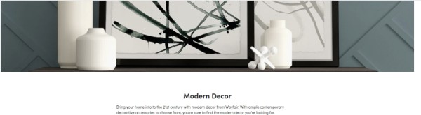 Wayfair家居装饰类目“新地图”第二站：家居装饰