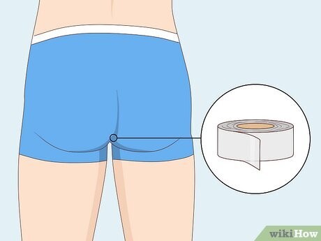 Step 3 连续三天尝试胶带测试法。