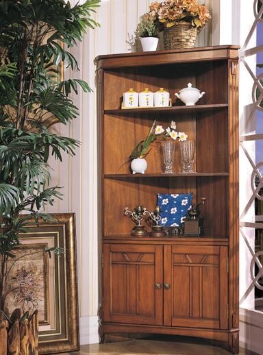 墙角三角柜子效果图