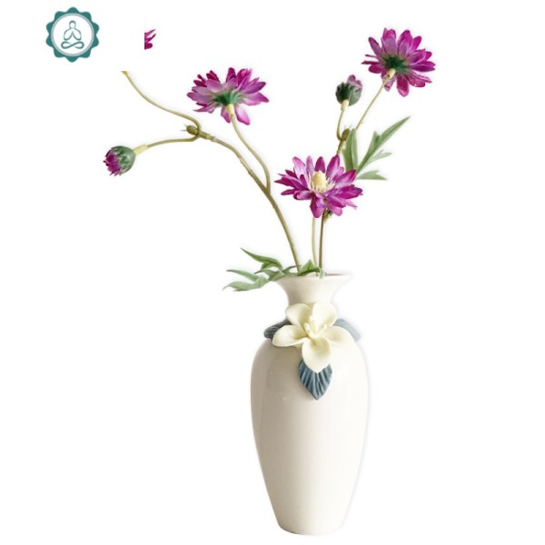 水培小陶瓷小清新花器创意迷你花瓶摆件客厅插花水花瓶