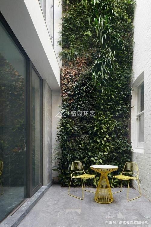10个私家庭院植物墙案例分享图文