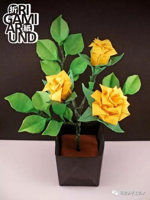 所有花的折法教程的折纸教程