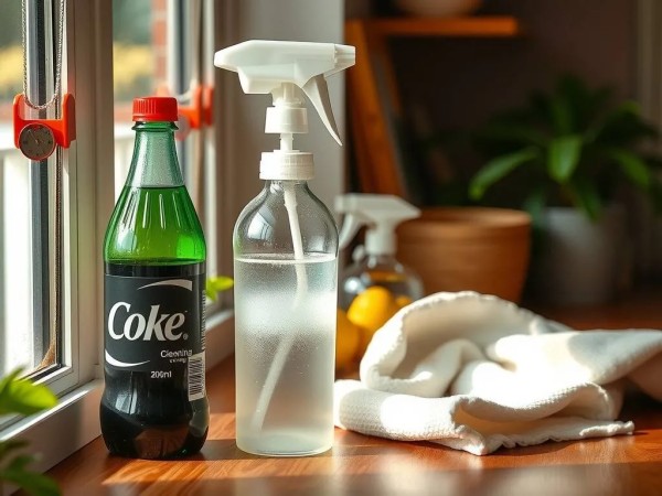轻松对抗家中陈年污渍！用可乐制作天然清洁剂的简单步骤