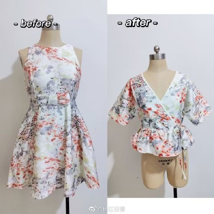 90后设计师一年创意改衣1300余件