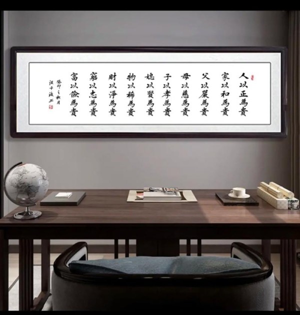 书房挂画图片大全