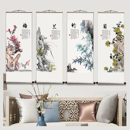 书房挂画图片大全