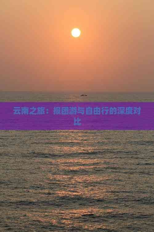 云南之旅:报团游与自由行的深度对比