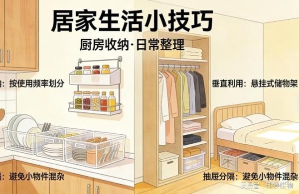 18个超实用居家生活小技巧 解决日常小麻烦 家家都能用
