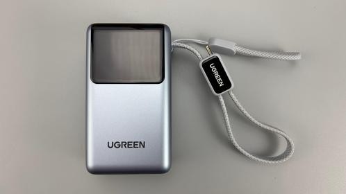 拆解绿联55W充电宝，1万毫安时小体积自带线，做工怎么样？