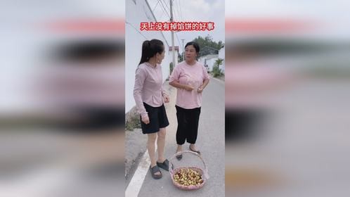 天上没有掉馅饼的好事