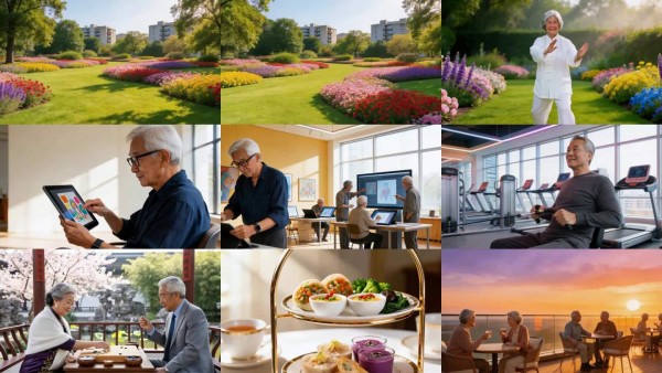 养老社区老年人宜居生活场景