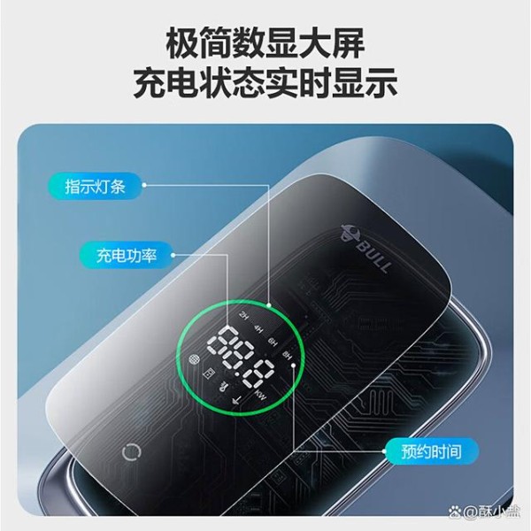 公牛新能源充电桩乐享版，11KW/21kw可选！广泛兼容华为问界m9/极氪，高效充电，省时省力-有驾