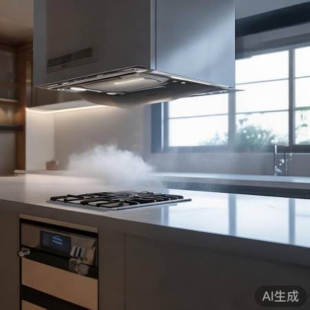 集成灶排烟强，噪音低