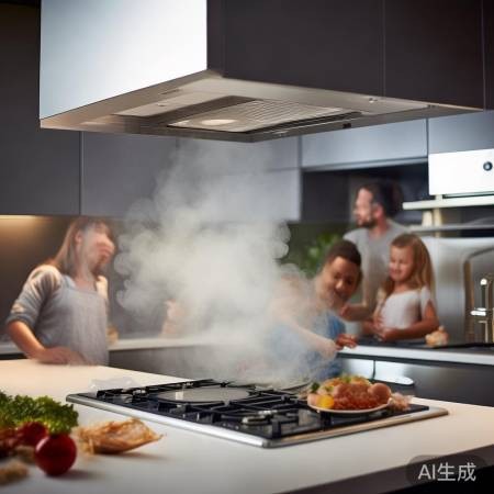 集成灶单向排烟保健康