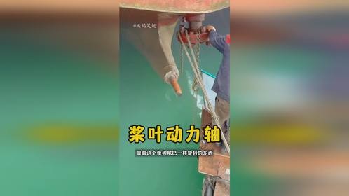 为什么货轮螺旋桨转得这么慢，却还能推动万吨巨轮？