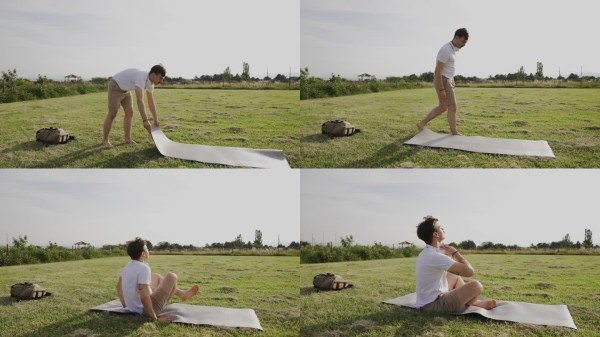 放松训练瑜伽裤团体操燃脂