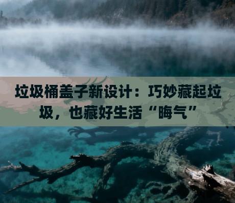 2垃圾桶盖子新设计：巧妙藏起垃圾，也藏好生活“晦气”