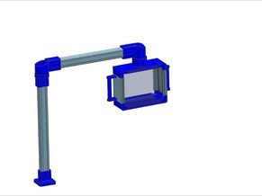立式触摸屏吊柜