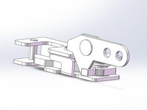 4款隐藏式旋转锁模型