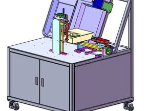 小车后排座椅隐藏式杯架弹性测试设备