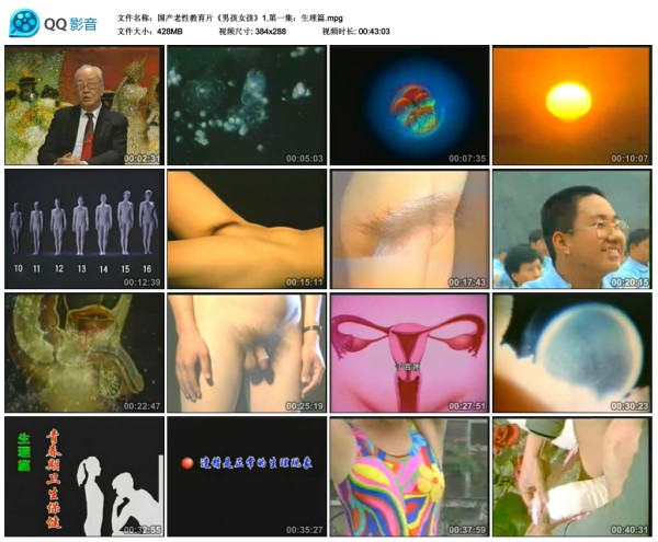国产青少年青春期教育片《男孩•女孩》6VCD