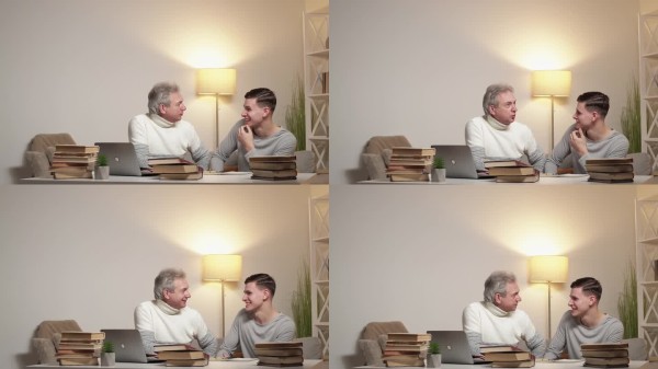 快乐的家庭亲密关系,家庭休闲。